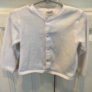 Renzo white cardigan